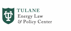 Tulane Energy Law and Policy Center logo with green shield and 'TU' monogram.